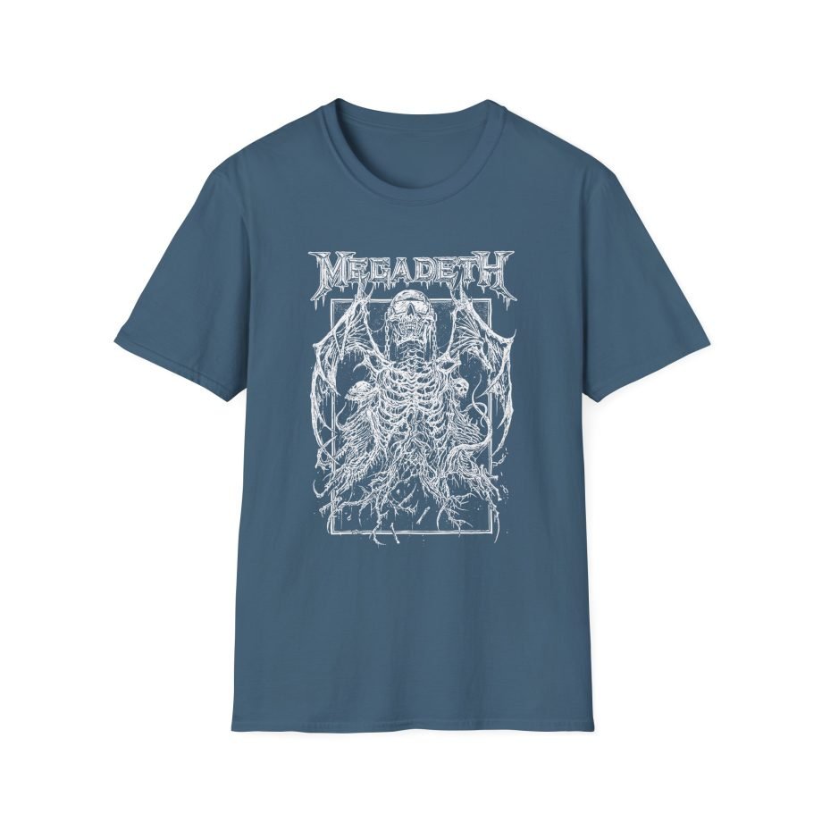 Megadeth Bat Vic Rising Unisex Softstyle T-Shirt