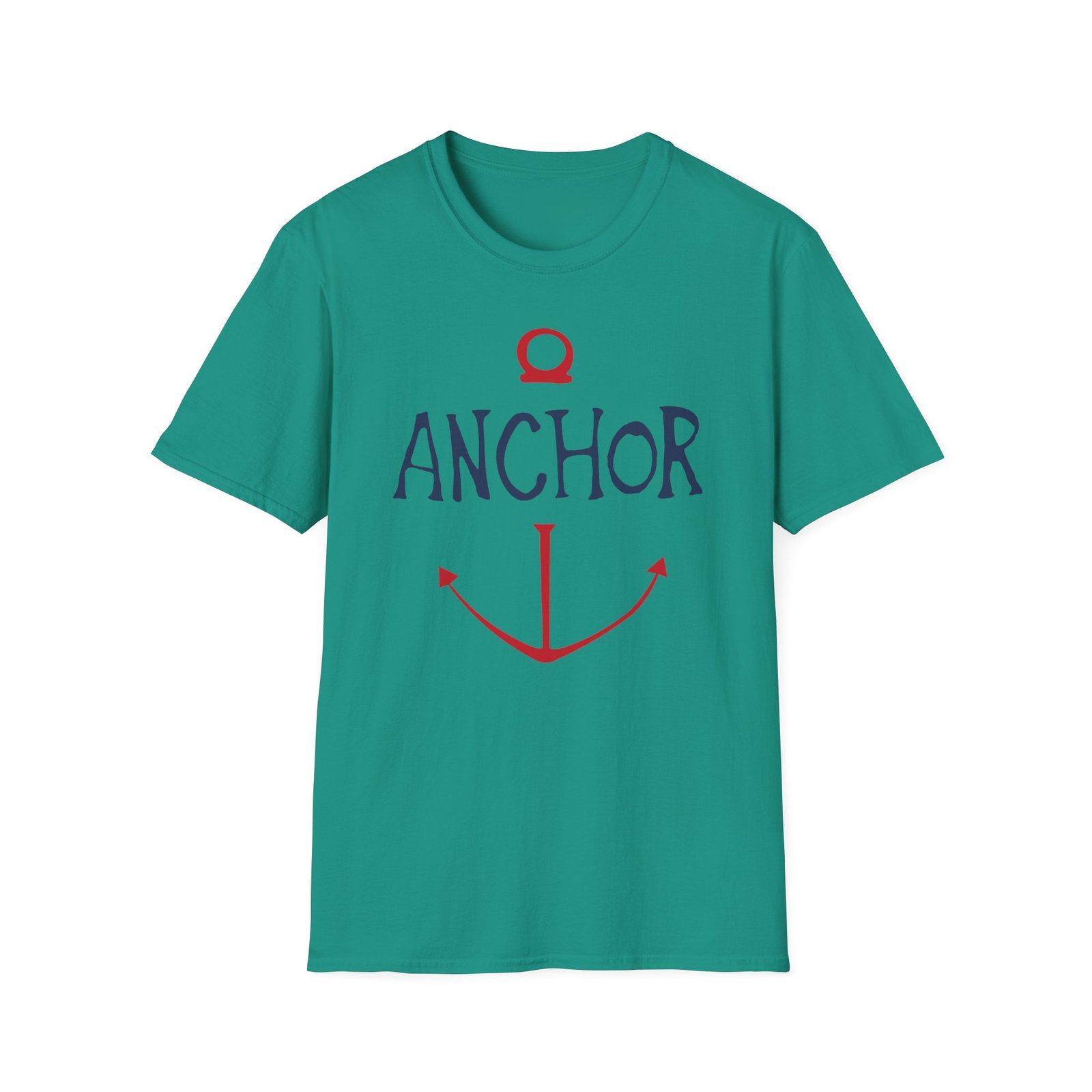One Piece Anchor Unisex Softstyle T-Shirt