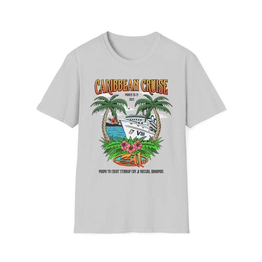 311 Caribbean Cruise 2025 Boat Unisex Softstyle T-Shirt