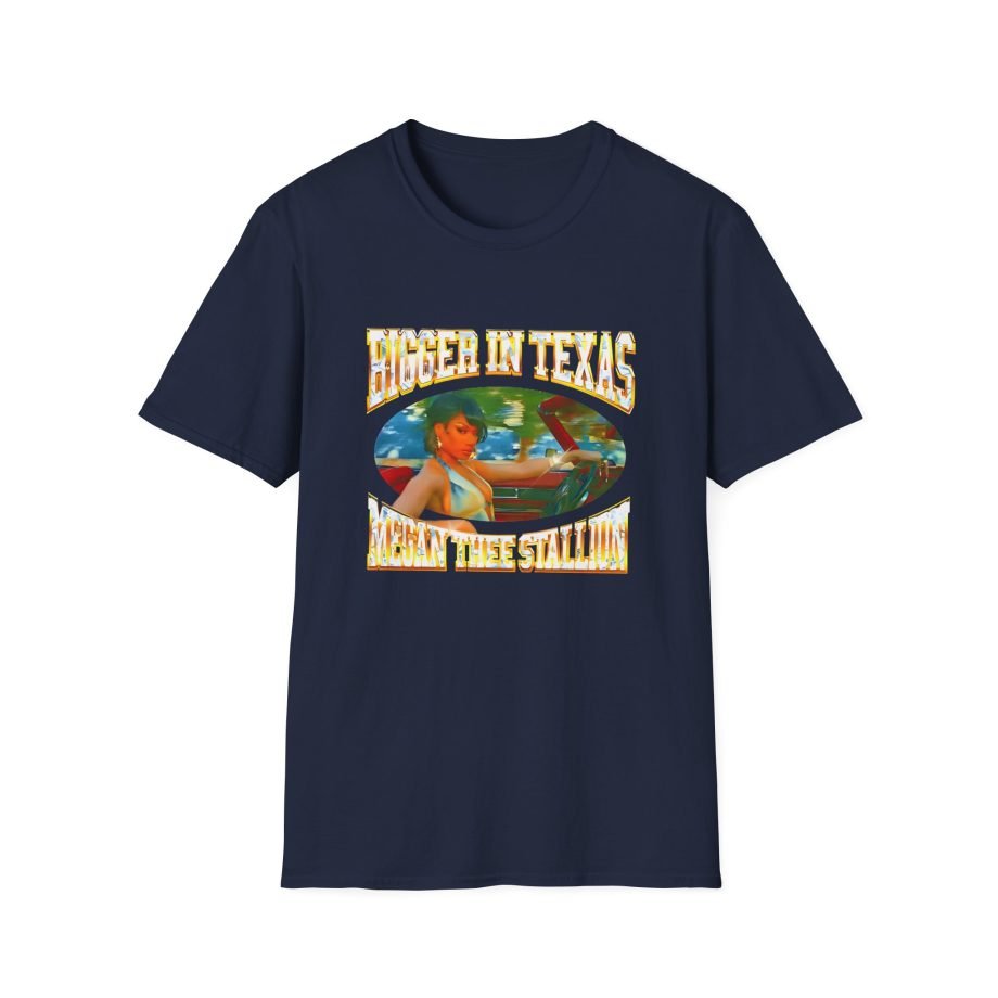 Megan Thee Stallion bigger in Texas rider Unisex Softstyle T-Shirt