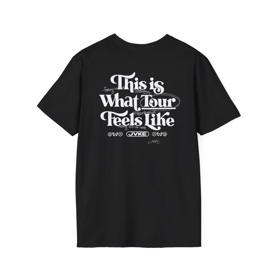 Jvke What Tour Feels Like Unisex Softstyle T-Shirt