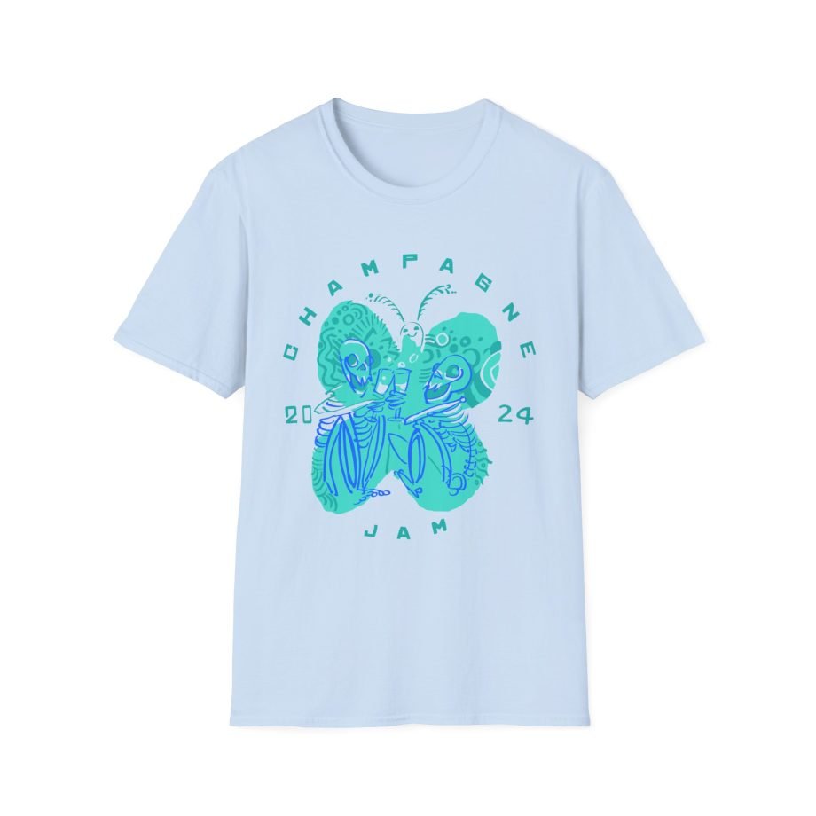 The Front Bottoms Champagne Jam 2024 Unisex Softstyle T-Shirt