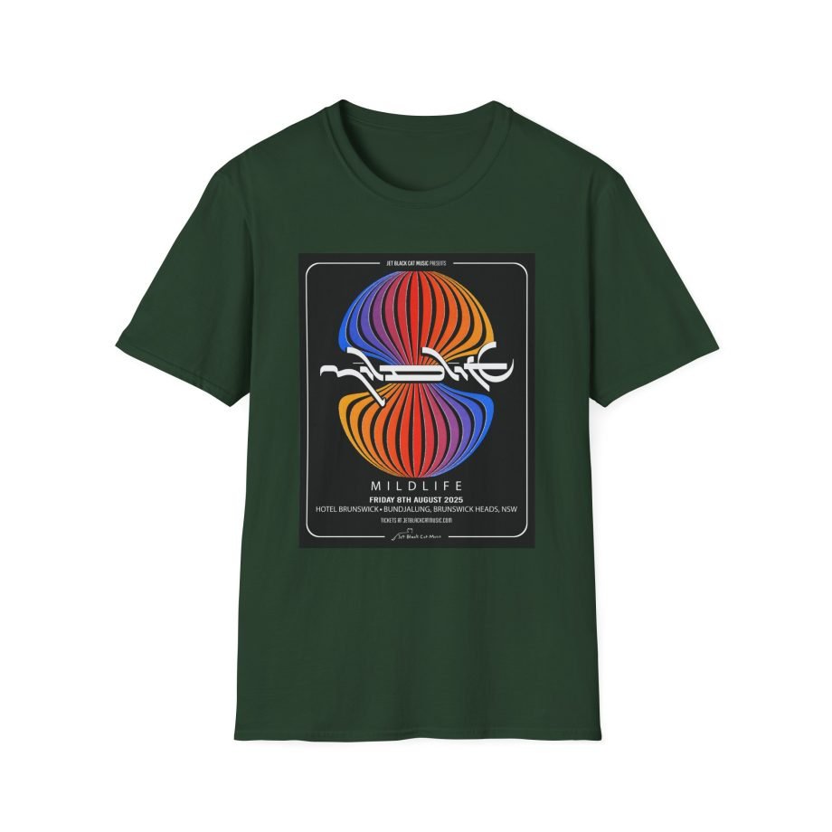 Mildlife Hotel Brunswick, NSW Concert Unisex Softstyle T-Shirt