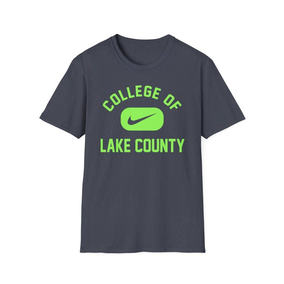College Lake County Nike Lancers Unisex Softstyle T-Shirt