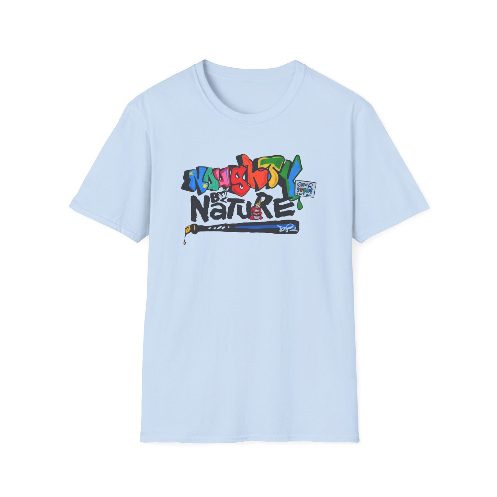 Naughty by Nature X Pinder Story Edition Unisex Softstyle T-Shirt