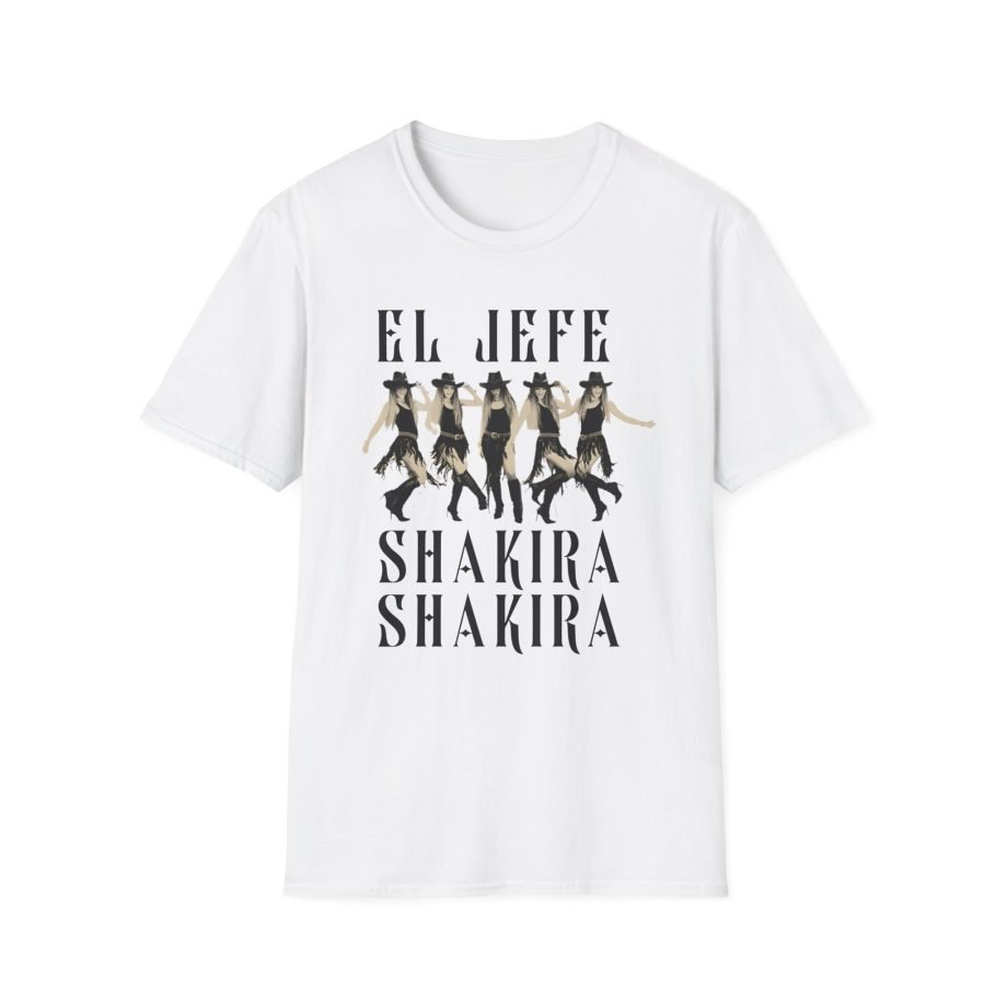 Shakira El Jefe Dancer Unisex Softstyle T-Shirt