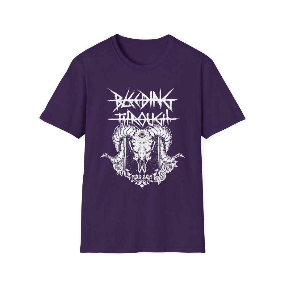 Bleeding Through Goat Skull Unisex Softstyle T-Shirt