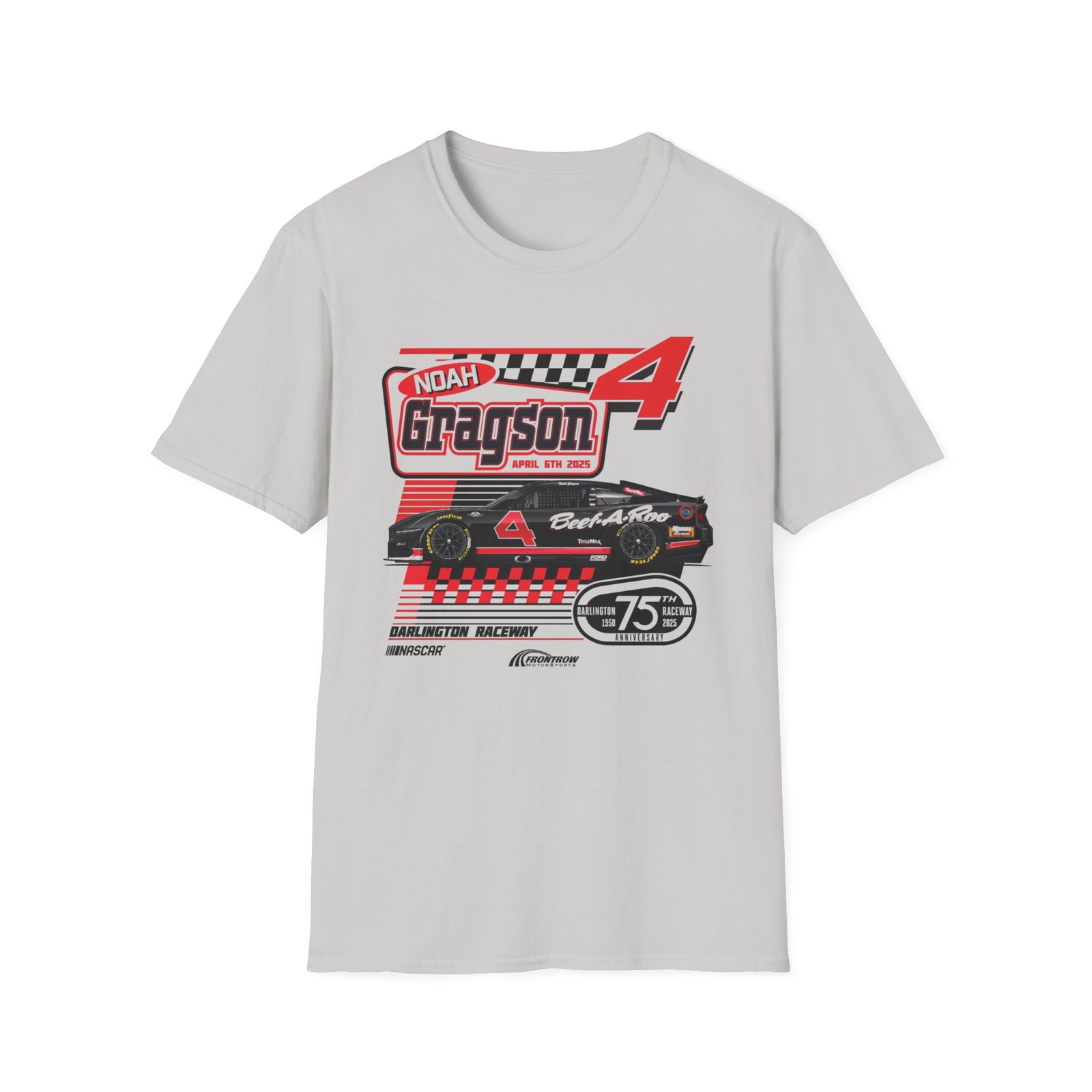 Noah Gragson Beef a Roo 1 Spot Darlington Unisex Softstyle T-Shirt