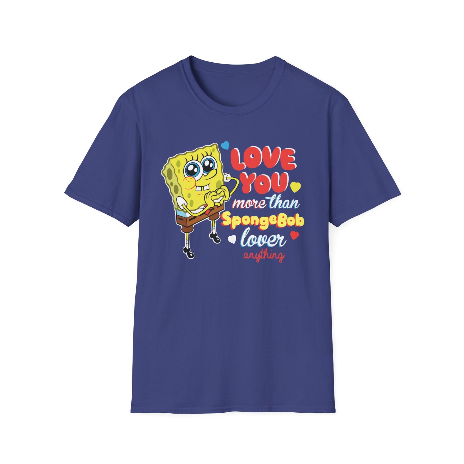Spongebob Valentine's Day Unisex Softstyle T-Shirt