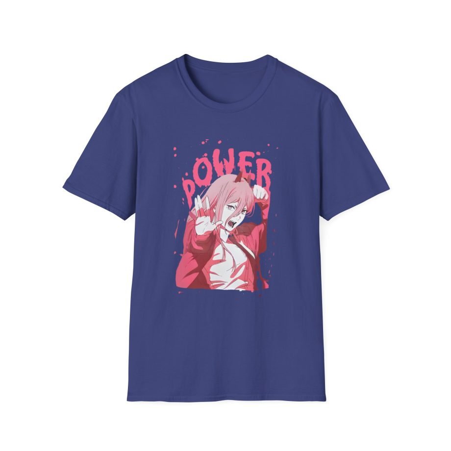 Chainsaw Man Power Splatter Unisex Softstyle T-Shirt