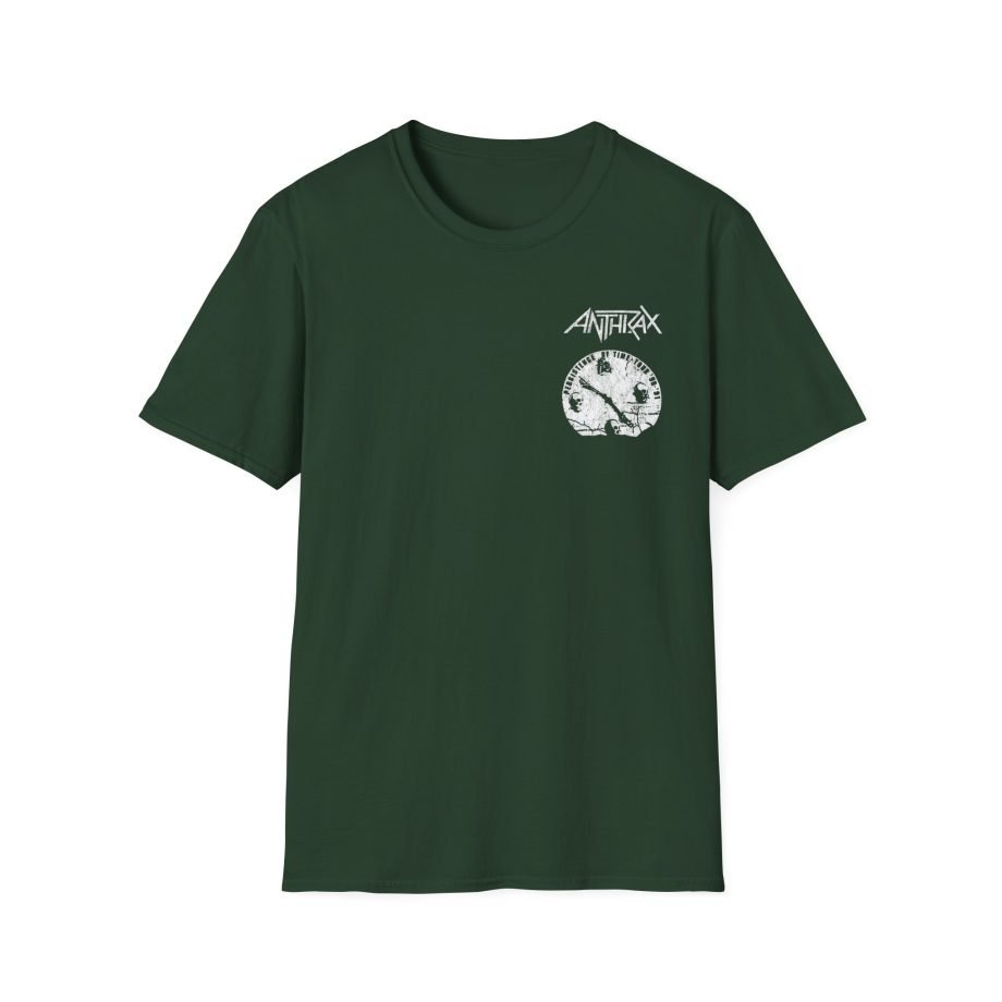 Anthrax Broken Clock Unisex Softstyle T-Shirt