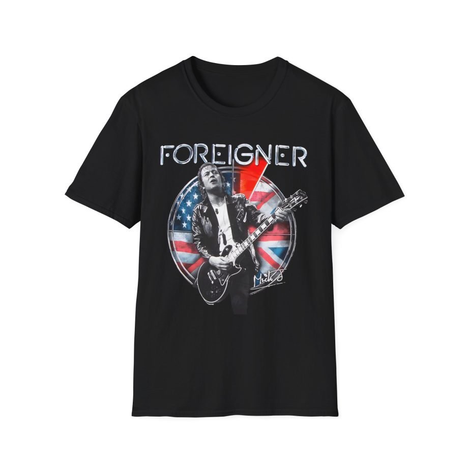 Foreigner Mick Jones Unisex Softstyle T-Shirt