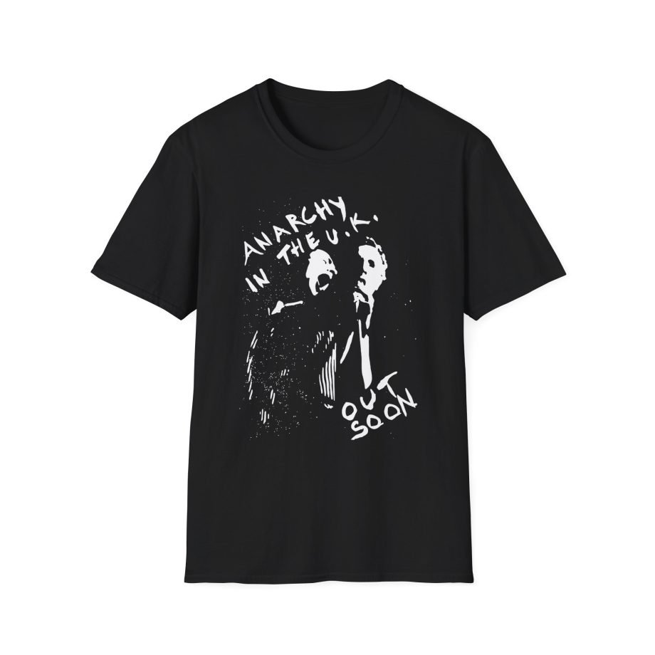 SP Anarchy in the Uk Out Soon Unisex Softstyle T-Shirt