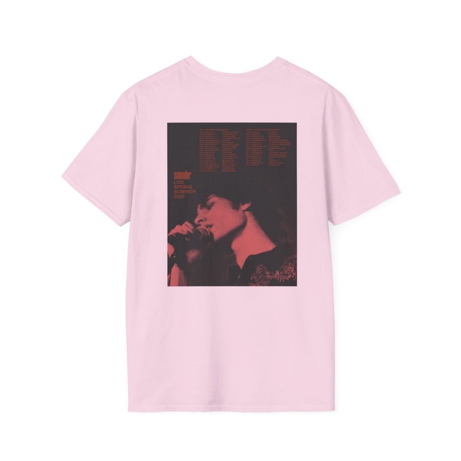 Sombr Live Spring 2025 Tour Unisex T-Shirt