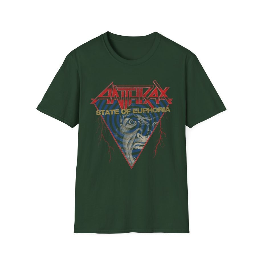 Anthrax Optical Euphoria Unisex Softstyle T-Shirt