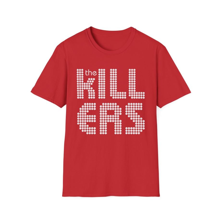 TK Distressed Stacked Logo Unisex Softstyle T-Shirt