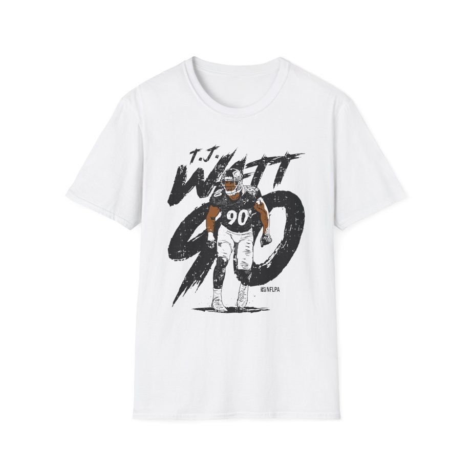 Tj Watt Rough Unisex Softstyle T-Shirt
