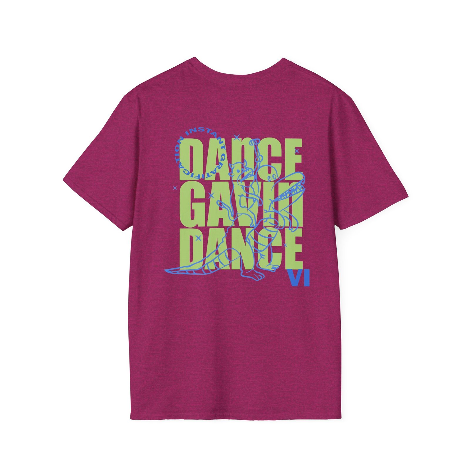 Dance Gavin Dance Acceptance Instant Gratification Unisex Softstyle T-Shirt