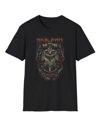Memphis May Fire Owl Unisex Softstyle T-Shirt
