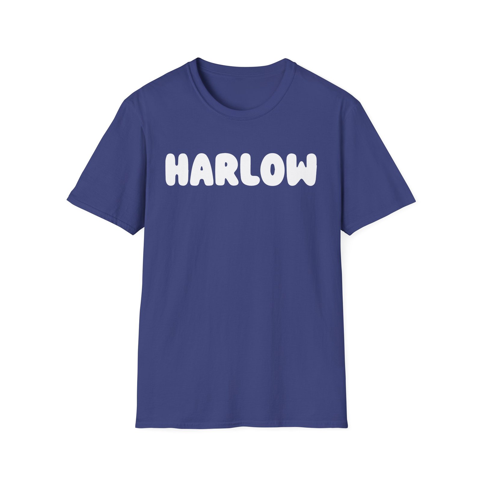 Harlow and Popcorn Unisex Softstyle T-Shirt