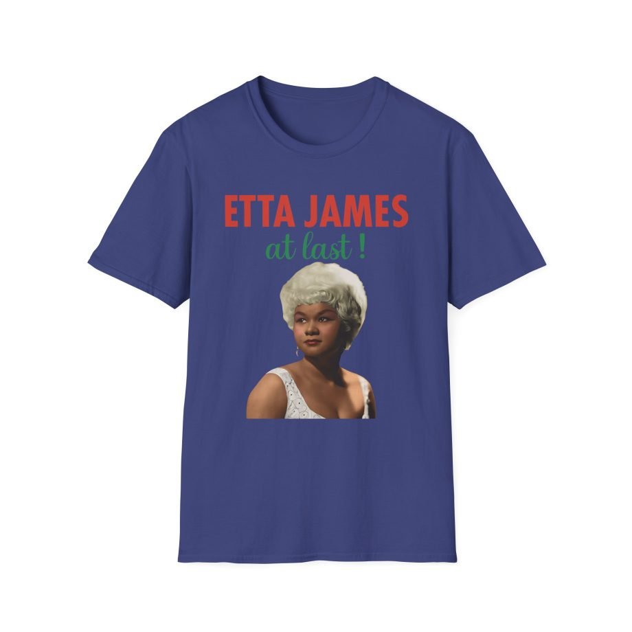 Etta James at Last Unisex Softstyle T-Shirt
