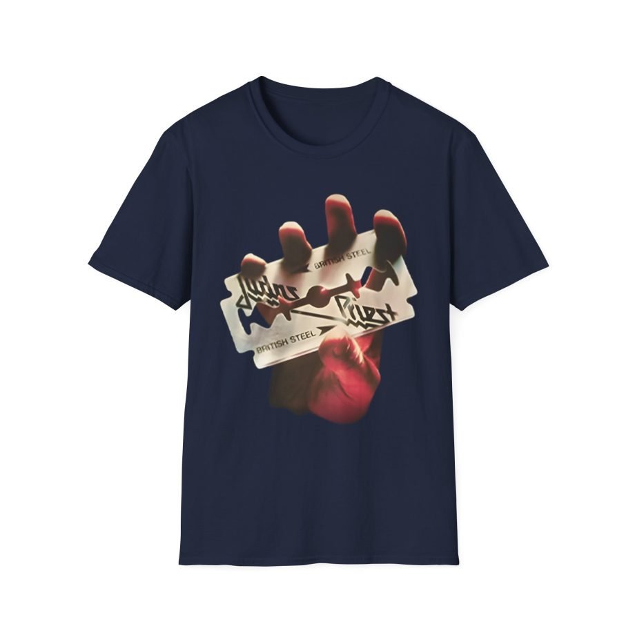 Judas Priest British Steel  Unisex Softstyle T-Shirt