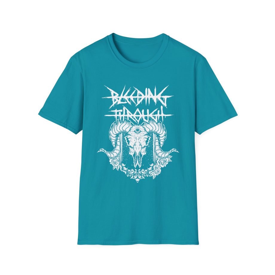 Bleeding Through Goat Skull Unisex Softstyle T-Shirt