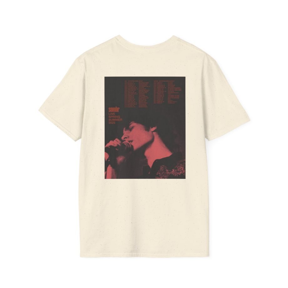 Sombr Live Spring 2025 Tour Unisex T-Shirt