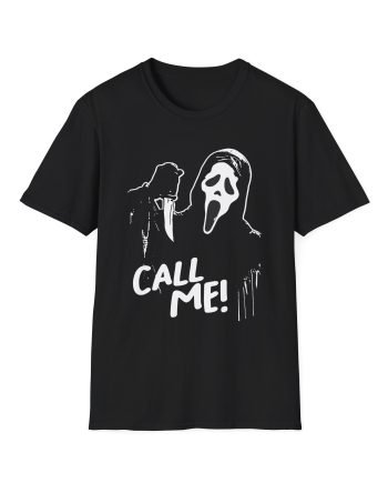 Ghostface CALL ME Unisex Softstyle T-Shirt
