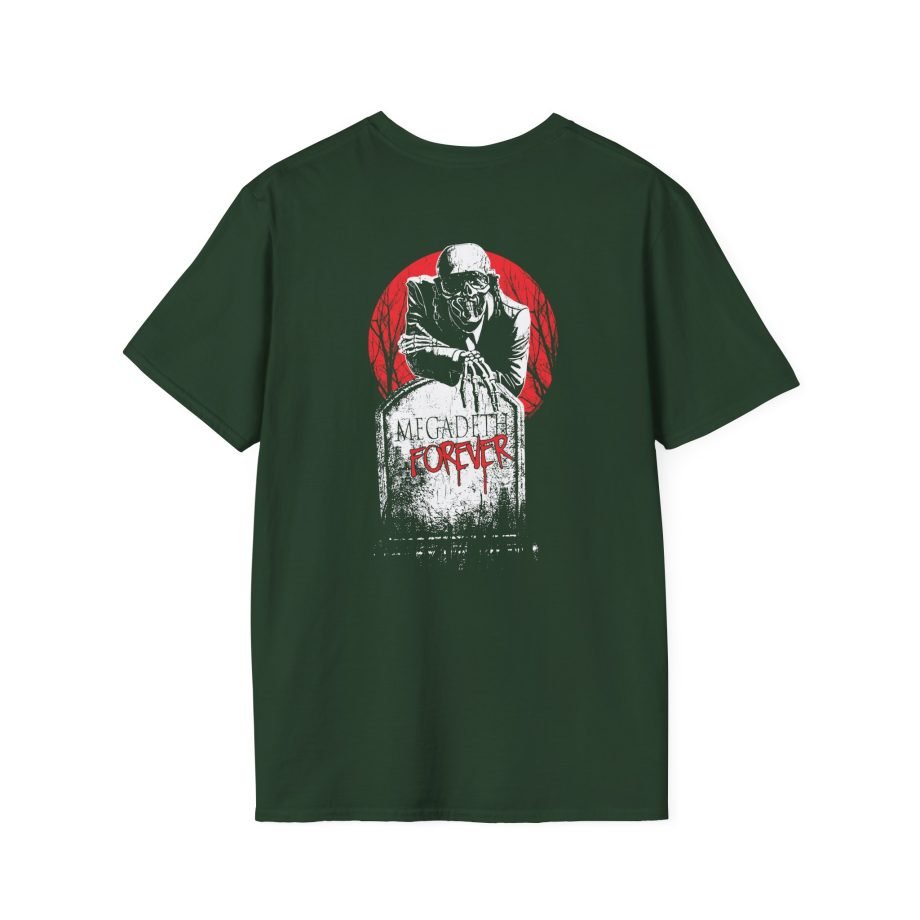 Megadeth Tombstone Vic Unisex Softstyle T-Shirt
