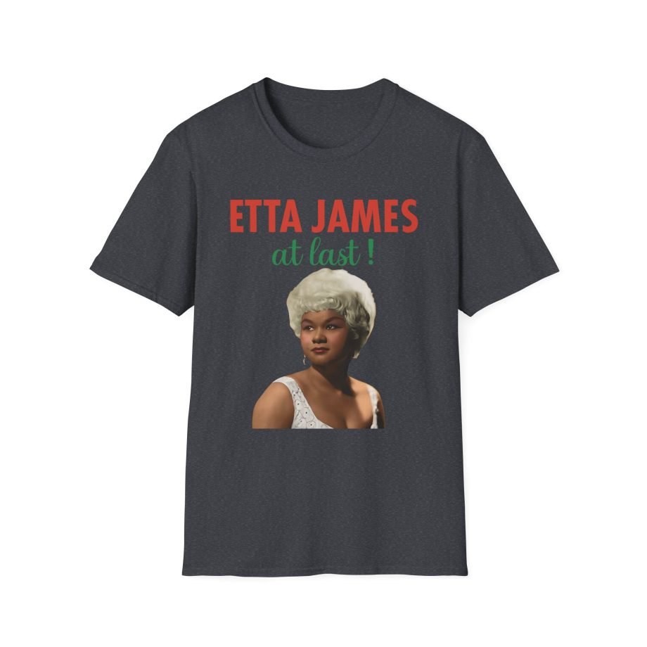 Etta James at Last Unisex Softstyle T-Shirt
