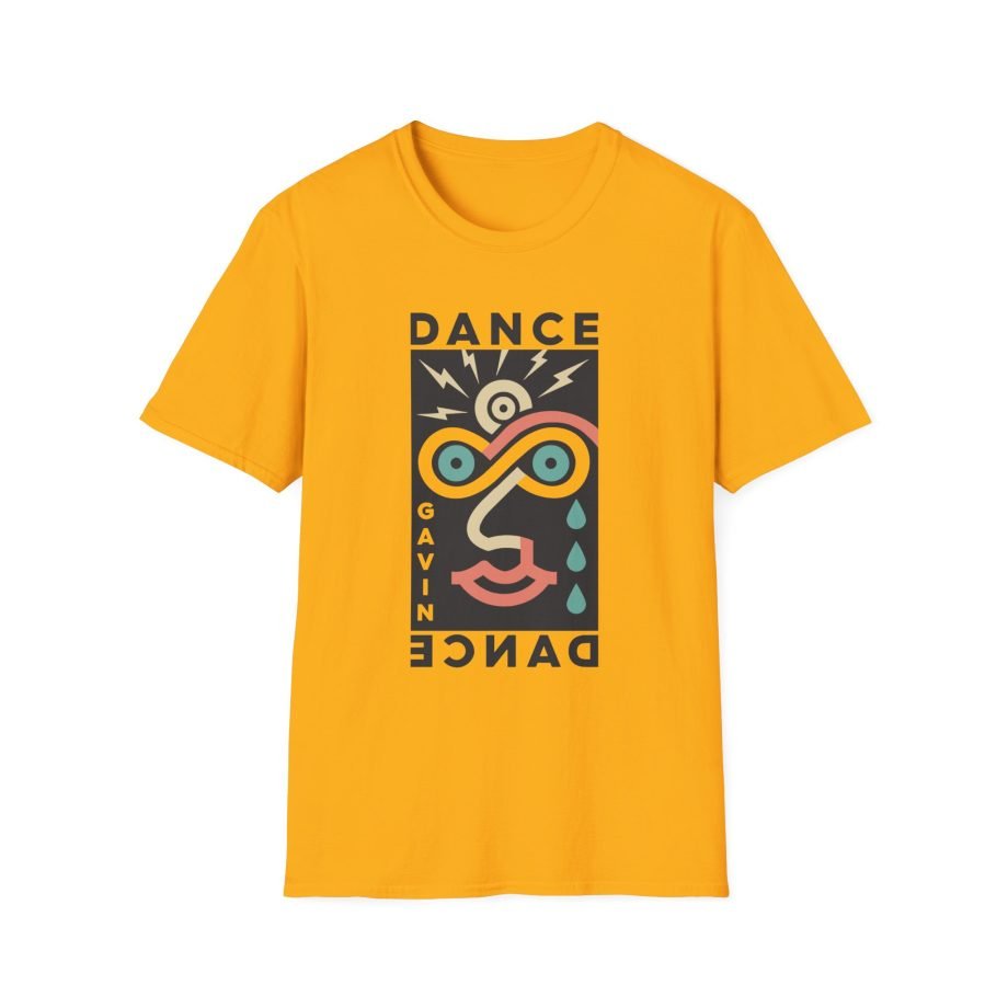Dance Gavin Dance 8 Faces Unisex Softstyle T-Shirt