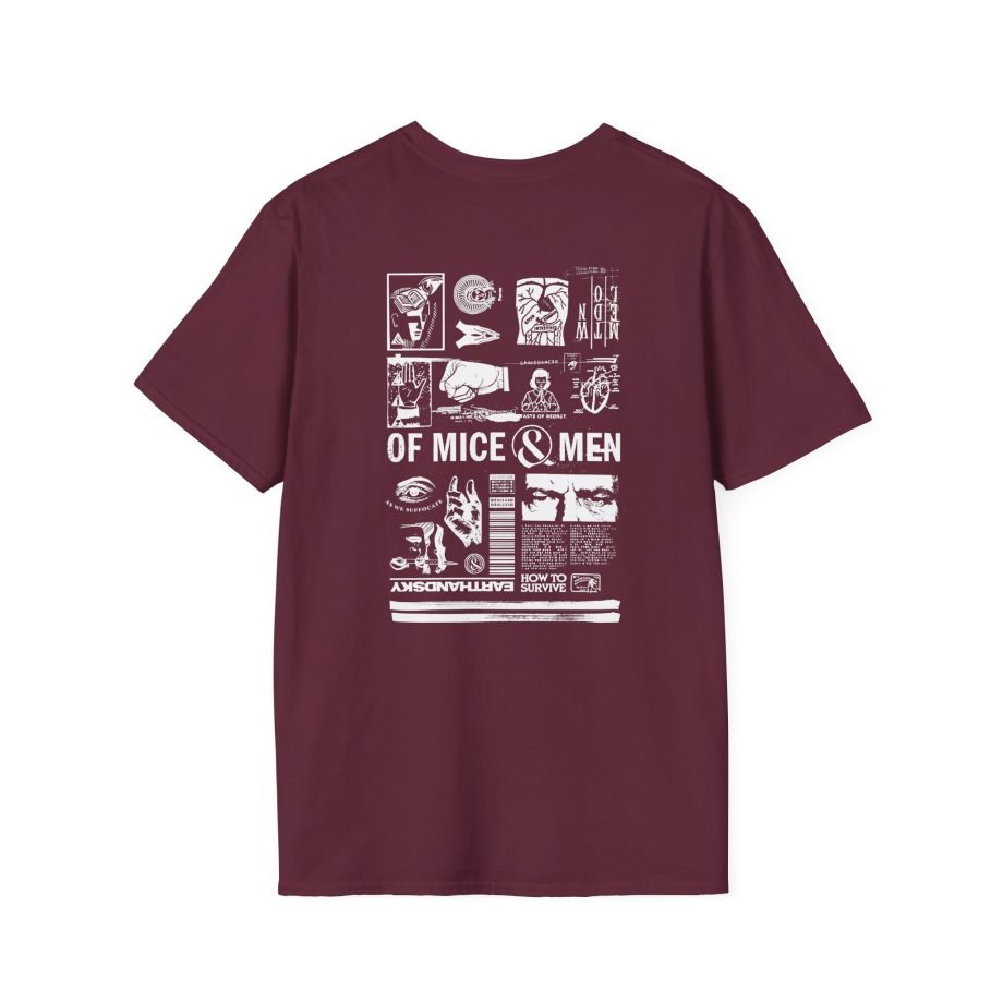 Of Mice and Men Earthandsky Unisex Softstyle T-Shirt