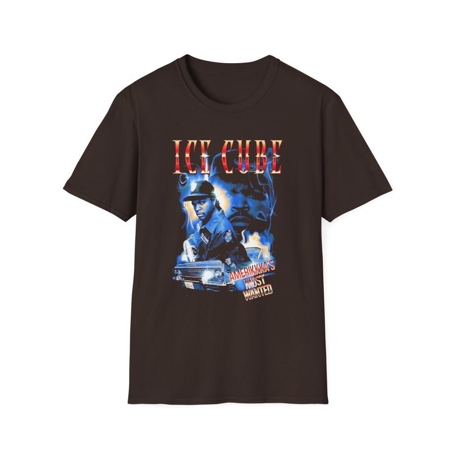 Ice Cube AMW Smoky Collage Unisex Softstyle T-Shirt
