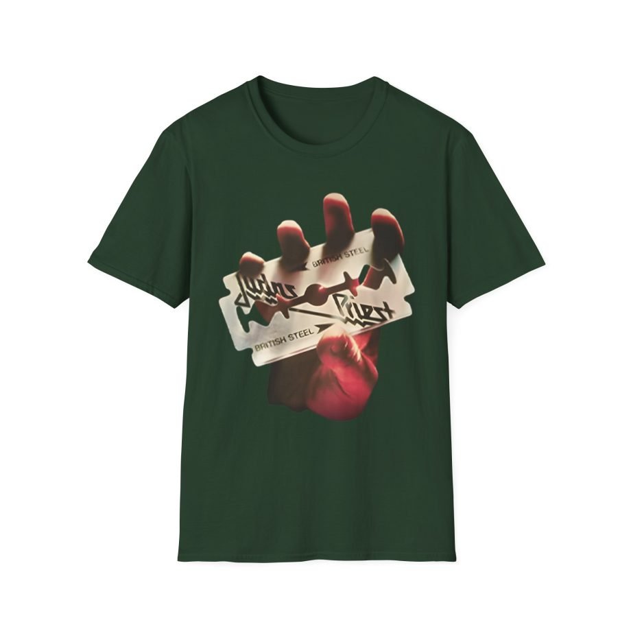 Judas Priest British Steel  Unisex Softstyle T-Shirt