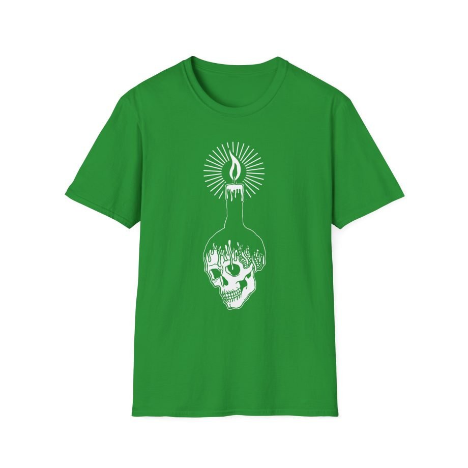 Mastodon Skull Candle Unisex Softstyle T-Shirt