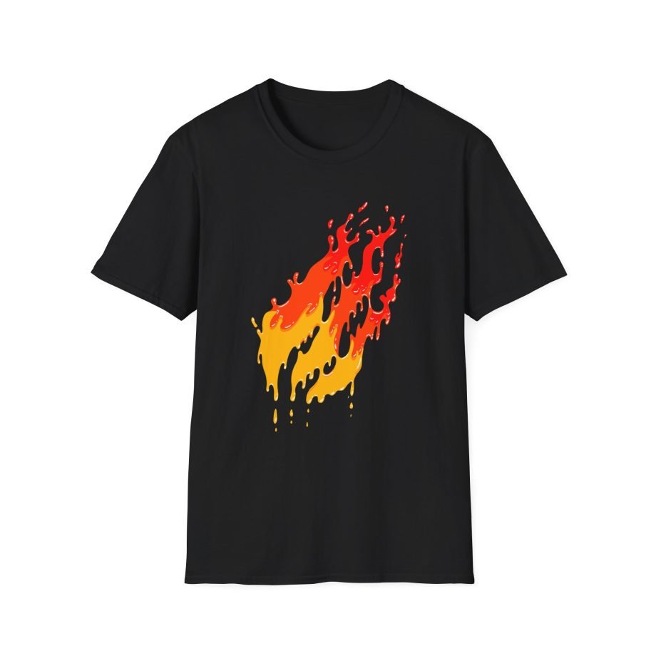 Preston Fire Drip Unisex Softstyle T-Shirt