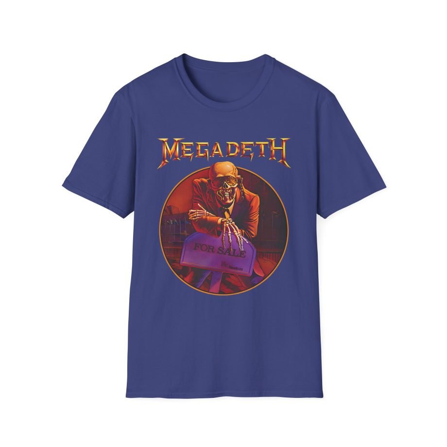 Megadeth Peace Sells Tracklist Unisex Softstyle T-Shirt
