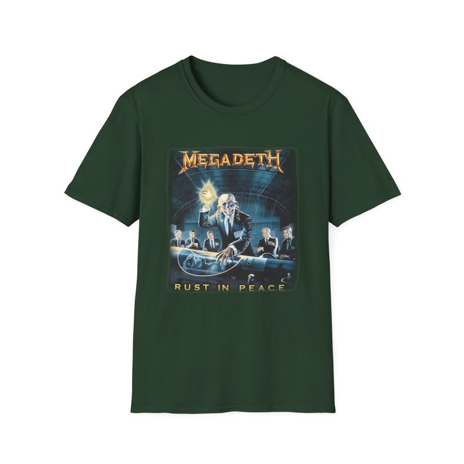 Megadeth Rust in Peace  Unisex Softstyle T-Shirt