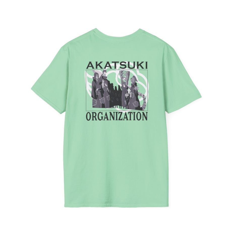 Naruto Akatsuki Organization Tonal Portrait Unisex Softstyle T-Shirt