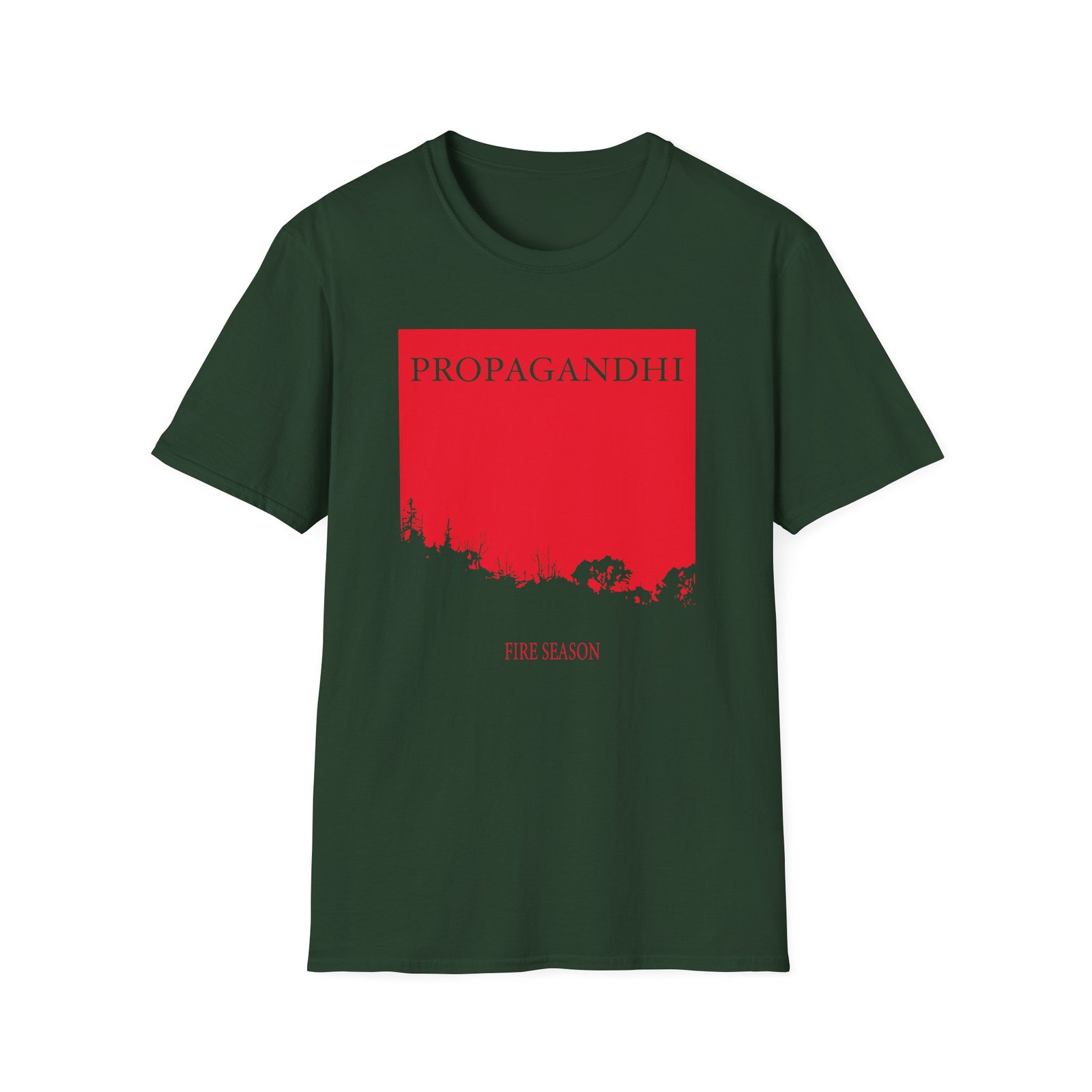 Propagandhi Fire Season Unisex Softstyle T-Shirt