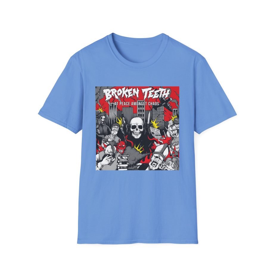 Broken Teeth at Peace Amongst Chaos Unisex Softstyle T-Shirt