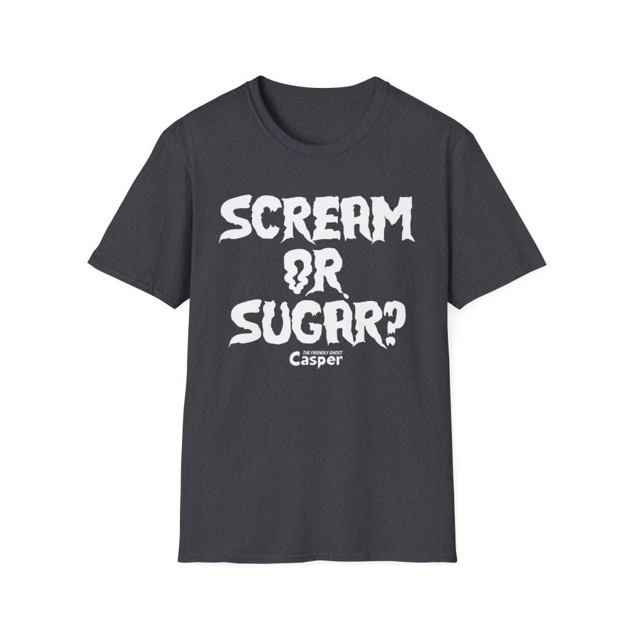 Casper the Friendly Ghost Scream or Sugar Unisex Softstyle T-Shirt