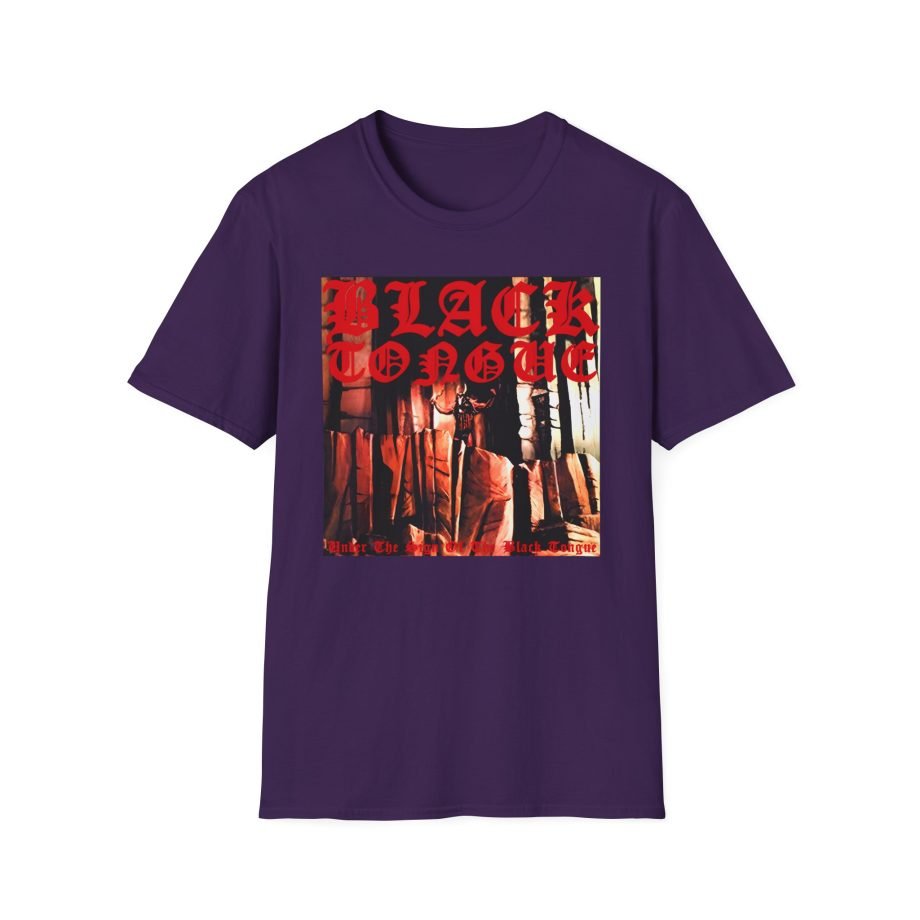 Black Tongue Bathory Rip Unisex Softstyle T-Shirt