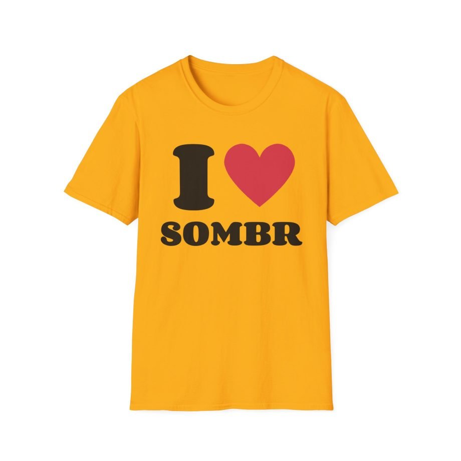 I Love Sombr Unisex Softstyle T-Shirt