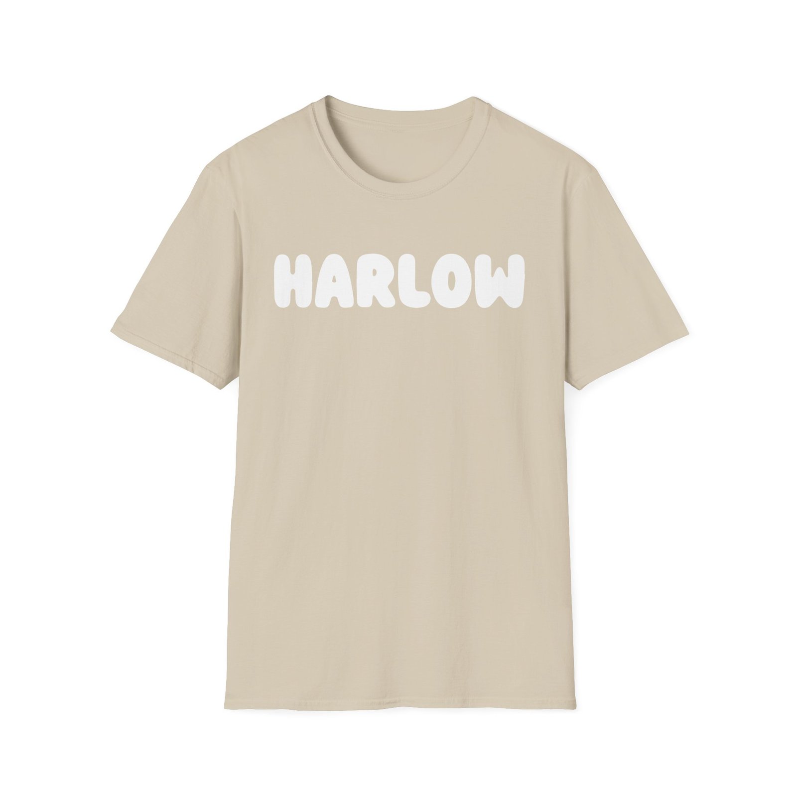 Harlow and Popcorn Unisex Softstyle T-Shirt