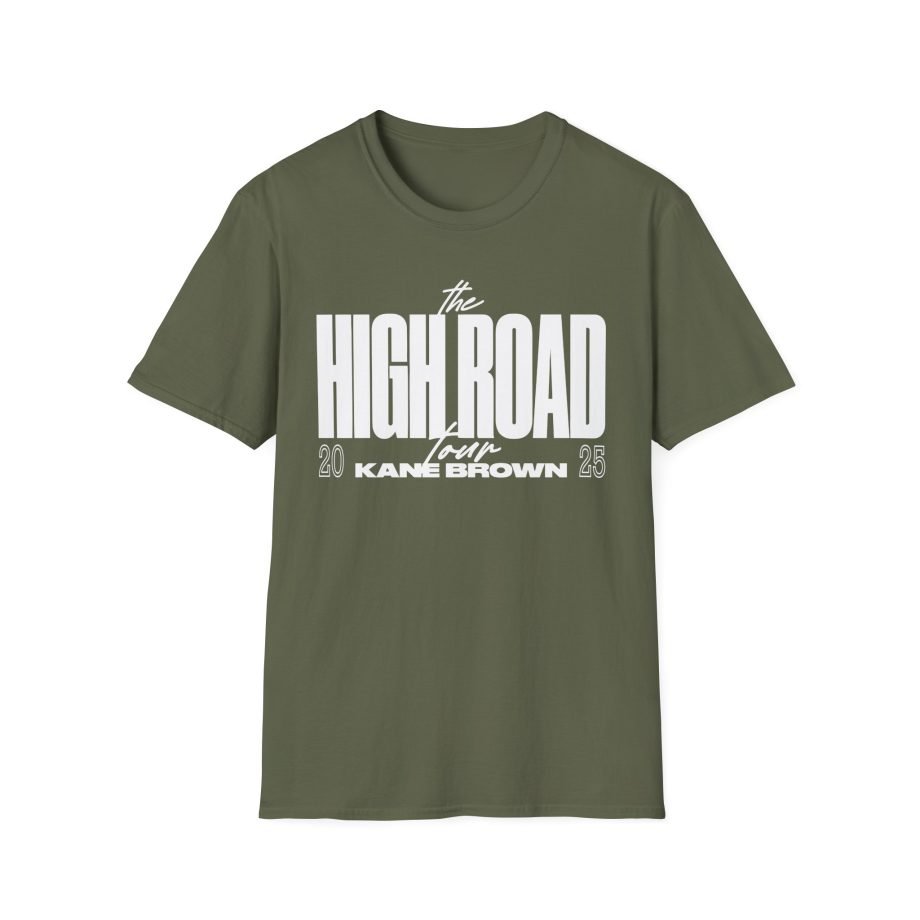 KB The High Road Text Unisex Softstyle T-Shirt