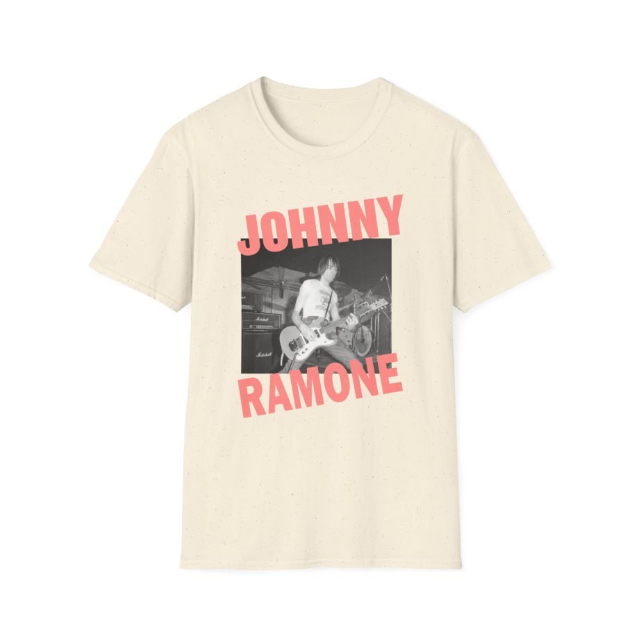 Johnny Ramone Riff Unisex Softstyle T-Shirt