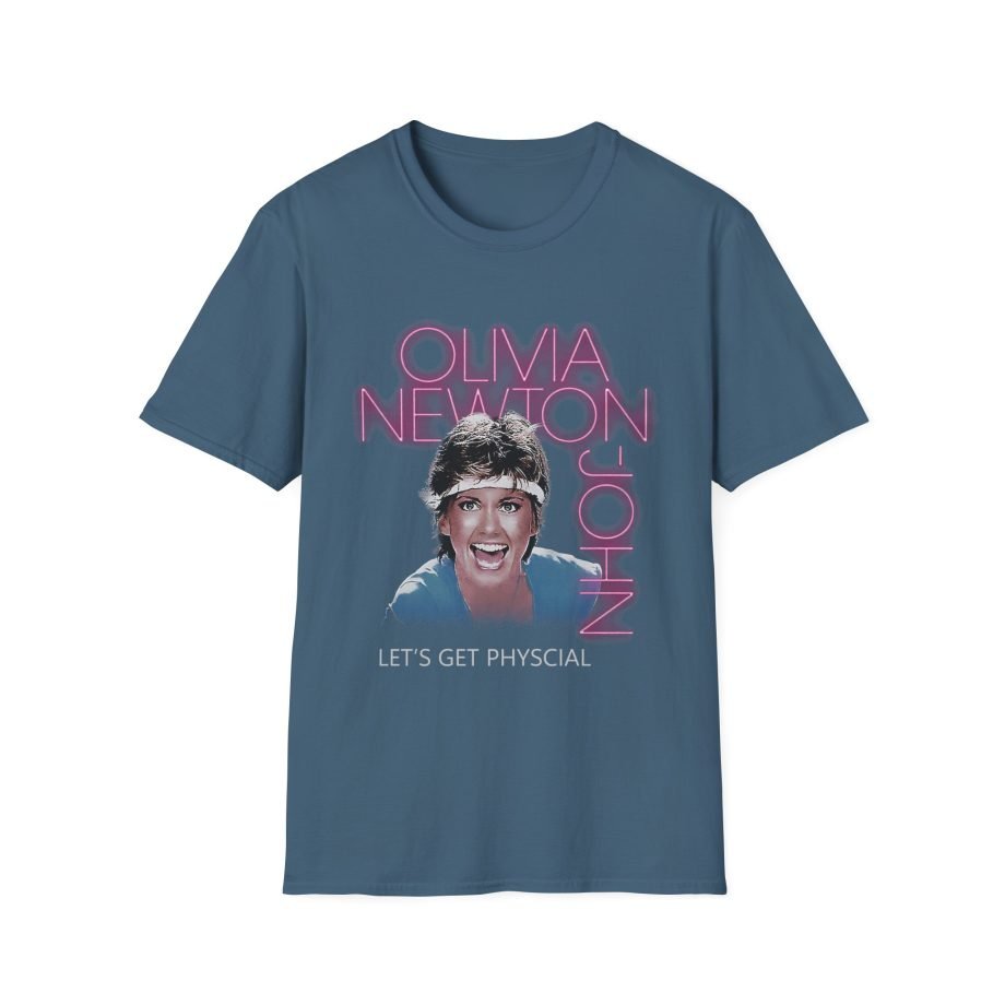 Olivia Newton John Neon Nights Unisex Softstyle T-Shirt