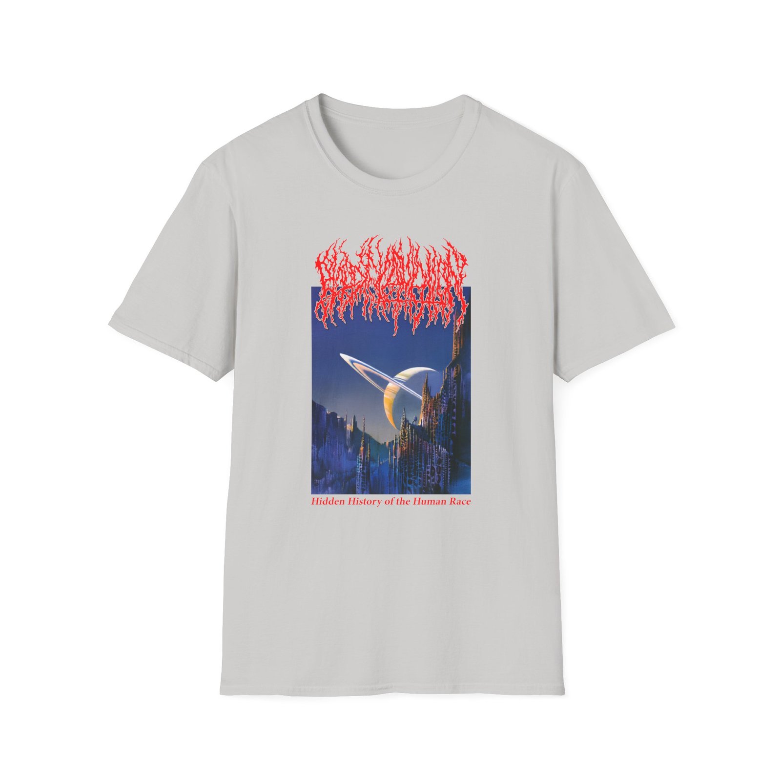 Blood Incantation Quest For The Future Unisex Softstyle T-Shirt